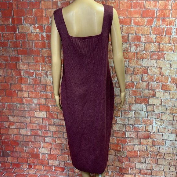 Torrid Midi Ultra Soft Sweater Square Neck Dress - Picture 8 of 13